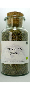 Thymian gerebelt Bio im Korkenglas