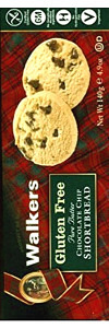 Walkers Kekse Gluten Free Chocolate Chip 140g